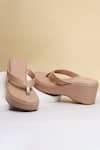 Shop_Myra_Pink Solid Platform Wedges_at_Aza_Fashions