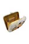 Buy_Puneet Gupta_White Floral Print Clutch_Online_at_Aza_Fashions