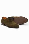 Shop_dapper Shoes_Green Wingtip Oxford Leather Shoes _Online_at_Aza_Fashions