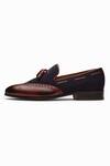 Buy_Dapper Shoes_Maroon Tassel Wingtip Loafers_Online_at_Aza_Fashions