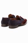 Dapper Shoes_Maroon Tassel Wingtip Loafers_at_Aza_Fashions