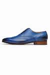 Buy_dapper Shoes_Blue Wingtip Brogue Oxford Shoes _Online_at_Aza_Fashions