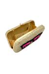 Buy_Puneet Gupta_Beige Embroidered Sequin Clutch _Online_at_Aza_Fashions