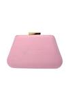 Puneet Gupta_Pink Bead And Thread Embellished Clutch _Online_at_Aza_Fashions