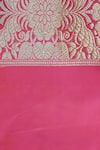 Priyanka Raajiv_Pink Banarasi Silk Woven Brocade Vintage Gold Floral Bhairavi Saree  _at_Aza_Fashions