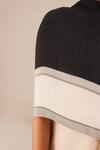 Buy_AMPM_Black Amelia Color Block Scarf _Online_at_Aza_Fashions