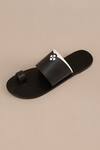 Buy_Ampm_Black Laser Cut Emira Kolhapuri Flats _Online_at_Aza_Fashions