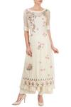 Buy_Prama by Pratima Pandey_White Thread Embroidered Palazzo Set For Women_at_Aza_Fashions