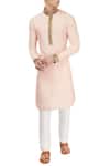 Buy Unit By Rajat Suri Pink Embroidered Kurta at Aza Fashions Buy_Unit By Rajat Suri_Pink Embroidered Kurta_at_Aza_Fashions