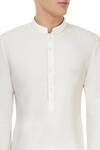 Unit By Rajat Suri White Button Down Kurta at Aza Fashions Unit By Rajat Suri_White Button Down Kurta_at_Aza_Fashions