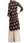 Shop_Soup by Sougat Paul_White Grey And Off Printed Kurta Set For Women_at_Aza_Fashions