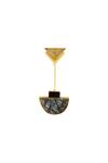 Masaya Jewellery_Black Stone Highlighted Earrings _Online_at_Aza_Fashions