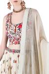 Nikasha_Beige Embellished Lehenga Set _Online_at_Aza_Fashions
