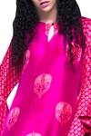 Shop_Myoho_Hot Pink Printed Dress_at_Aza_Fashions
