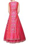 Shop_Anita Dongre_Pink Raw Silk Embroidered Tabard_at_Aza_Fashions