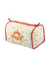 Puneet Gupta_White Off Shahi Baghi Travel Pouch_Online_at_Aza_Fashions