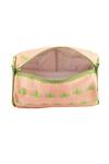 Buy_Puneet Gupta_Peach Banyan Groove Travel Pouch_Online_at_Aza_Fashions