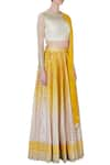 Priyanka Jain_Yellow Omber Effect Lehenga Set _Online_at_Aza_Fashions