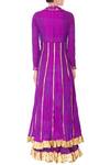 Shop_Priyanka Singh_Purple Embroidered Anarkali With Dupatta  _at_Aza_Fashions