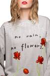 Shahin Mannan_Grey Floral Motif Sweatshirt  _Online_at_Aza_Fashions