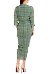 Shop_Soup by Sougat Paul_Green Printed Dhoti Dress  _at_Aza_Fashions