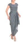 Soup by Sougat Paul_Multi Color Printed Dhoti Dress For Women_Online_at_Aza_Fashions