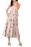 Buy_Sahil Kochhar_Pink Champagne Rose Embroidered Dress_at_Aza_Fashions
