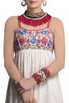 Payal Jain_White Embroidered Maxi Dress For Women_Online_at_Aza_Fashions