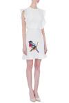 Gauri & Nainika_White Embellished Short Dress For Women_Online_at_Aza_Fashions