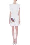 Shop_Gauri & Nainika_White Embellished Short Dress For Women_Online_at_Aza_Fashions