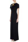 Buy_Gauri & Nainika_Black Embroidered Jumpsuit For Women_Online_at_Aza_Fashions