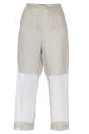 Shop_Urvashi Kaur_Blue Silk Pants  _at_Aza_Fashions