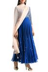 Buy_MADZIN_Blue Round Embroidered Anarkali Set For Women_at_Aza_Fashions
