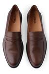 Buy_Rapawalk_Brown Leather Slip On Shoes  _Online_at_Aza_Fashions