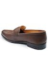 Shop_Rapawalk_Brown Leather Slip On Shoes  _Online_at_Aza_Fashions