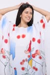 Buy_Linen Bloom_White Pure Linen Kandinsky Print Round Kaftan _Online_at_Aza_Fashions