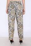 Shop_Linen Bloom_Blue 100% Pure Linen Printed Morocco Pant _at_Aza_Fashions