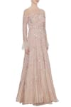 Nadine Dhody_Brown Embellished Gown_Online_at_Aza_Fashions