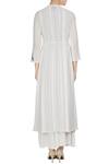 Shop_Rajat & Shraddha_Off Ivory Dori Embroidered Jacket Tunic With Under Layer And Palazzos  _at_Aza_Fashions