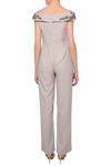 Shop_Platinoir_Grey Bardot Jumpsuit_at_Aza_Fashions