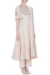 Punit Balana_Pink Round Embroidered Anarkali Kurta With Pants And Dupatta _Online_at_Aza_Fashions