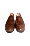 Shop_Artimen_Brown Leather Handcrafted V-loafer_at_Aza_Fashions