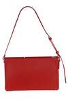 Shop_The House of Ganges_Red Stormi Vegan Leather Sling_at_Aza_Fashions