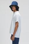 Terra Luna_White 100% Linen Maui T-shirt _Online_at_Aza_Fashions