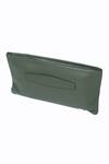 TROV_Green Lola Embossed Clutch_Online_at_Aza_Fashions