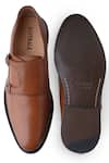 Shop_Rapawalk_Brown Double Strap Monk Shoes  _at_Aza_Fashions