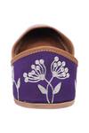 Buy_Imlee Jaipur_Purple Embroidered Leheriya And Pittan Juttis _Online_at_Aza_Fashions