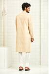 Shop_Rajesh Pratap Singh_White Viscose Embroidered Sherwani _at_Aza_Fashions