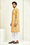 Buy Rajesh Pratap Singh Beige Viscose Textured Sherwani Online at Aza Fashions Buy_Rajesh Pratap Singh_Beige Viscose Textured Sherwani _Online_at_Aza_Fashions