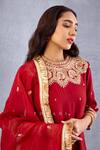 Buy Torani Red , Cotton, Organza Embroidery Round Sindoori Urvi Kurta Pant Set Online at Aza Fashions Buy_Torani_Red , Cotton, Organza Embroidery Round Sindoori Urvi Kurta Pant Set _Online_at_Aza_Fashions